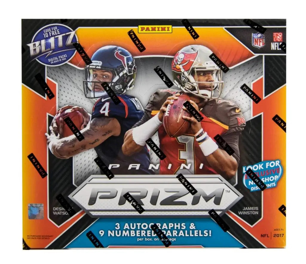2017 Panini Prizm Football Hobby Jumbo Box