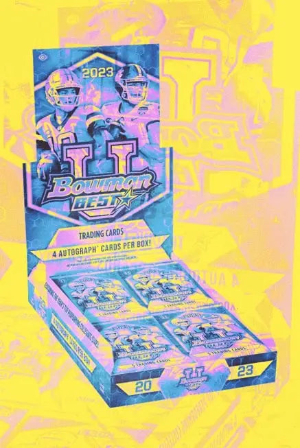 2023 Bowman University Best Football - 4 Autos/Box