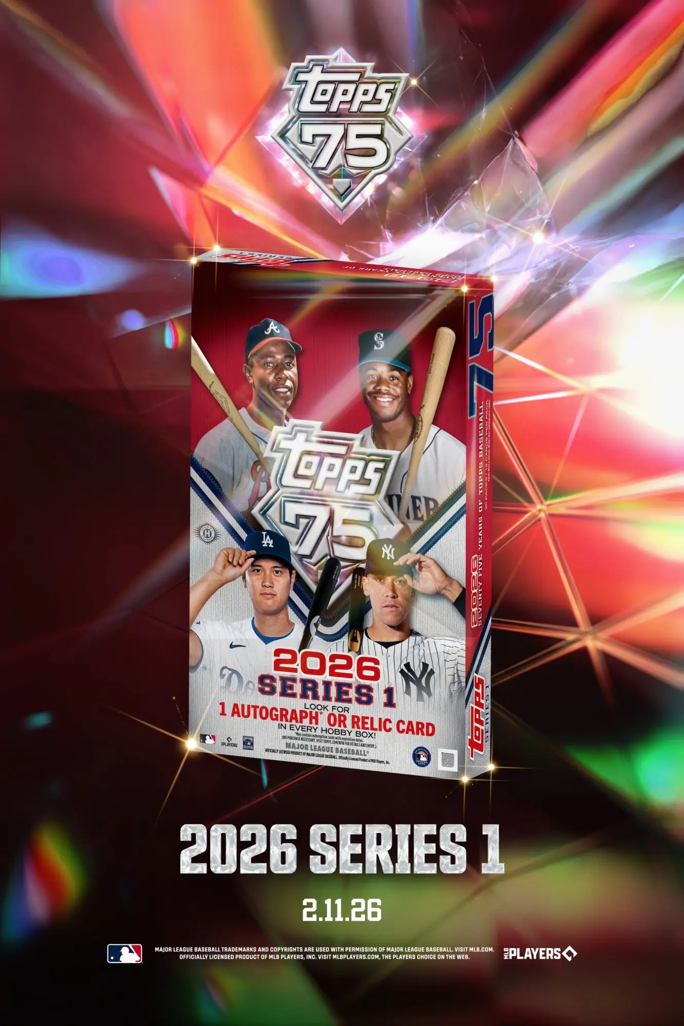 2026 Topps Series 1 Baseball is now available at Dick and Jane’s