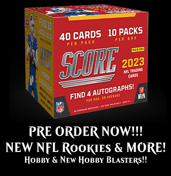 New Score Hobby Blasters for 2023 NFL Rookie Class!