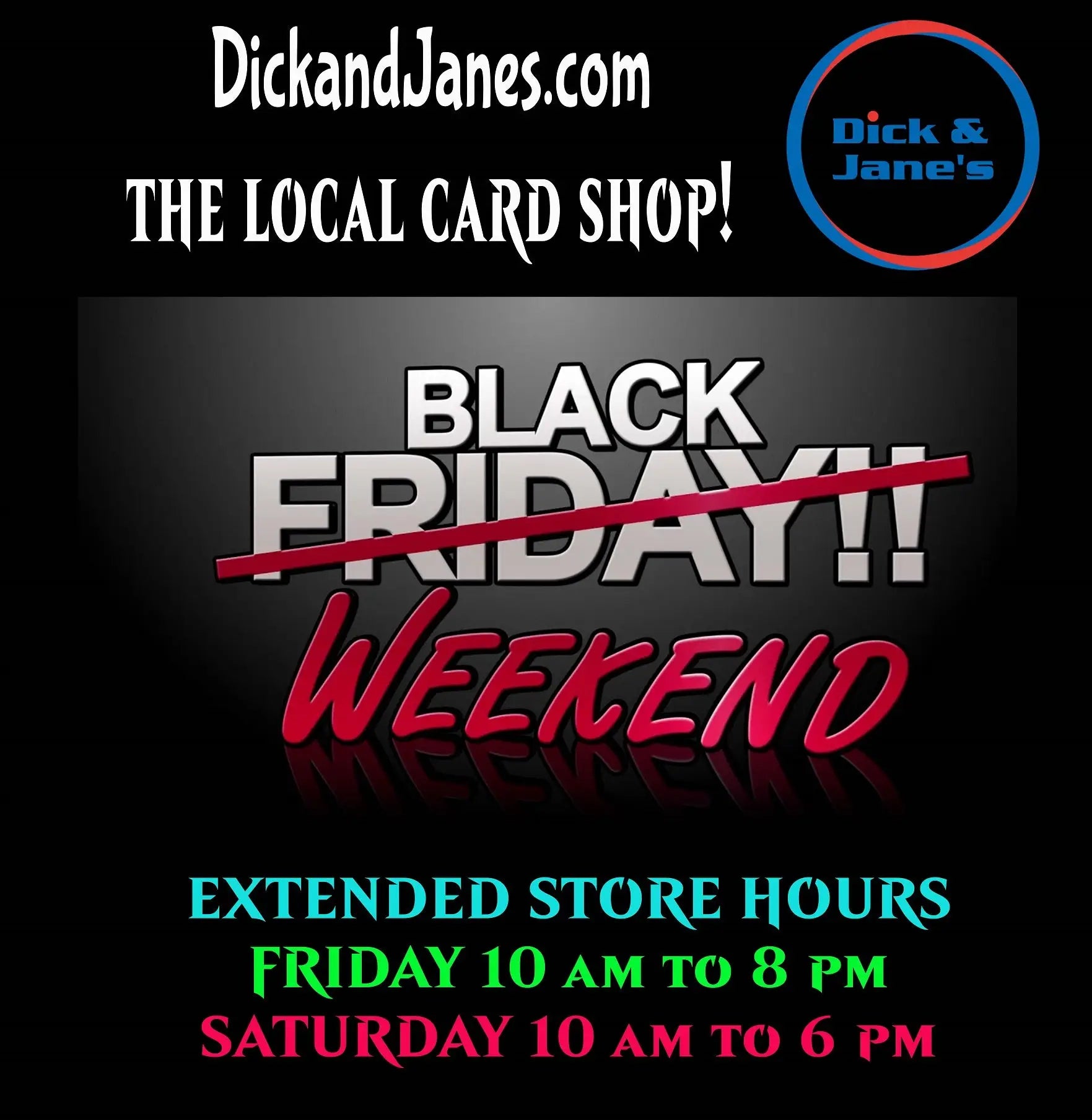 Black Friday WEEKEND!!!