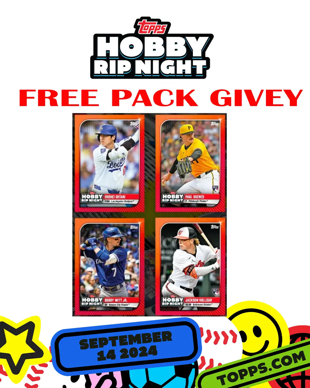 Free Pack This Saturday! Dealz & Trade Night!