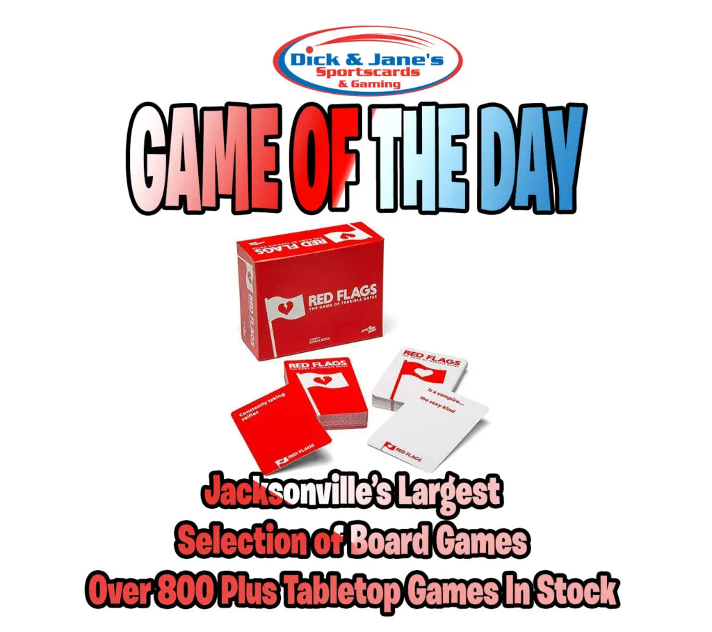 GAME OF THE DAY: Red Flags The Game of Terrible Dates!