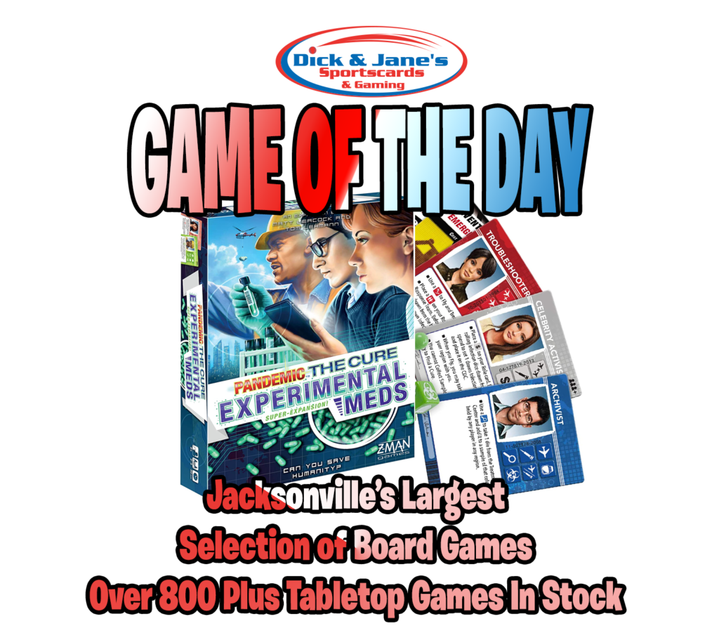 GAME OF THE DAY: Pandemic: The Cure – Experimental Meds