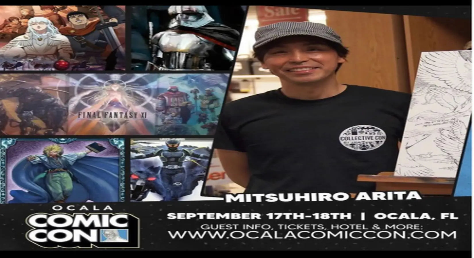 Ocala ComicCon and Arita Autograph Signing!