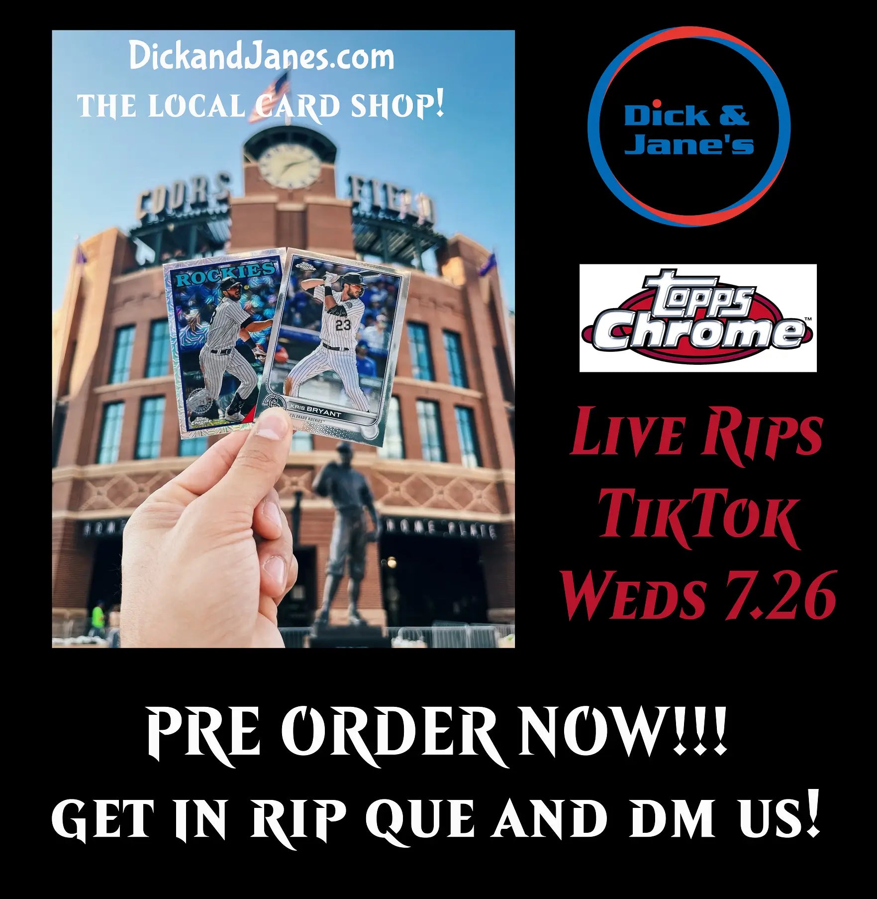 Ripping 2023 Topps Chrome on TikTok