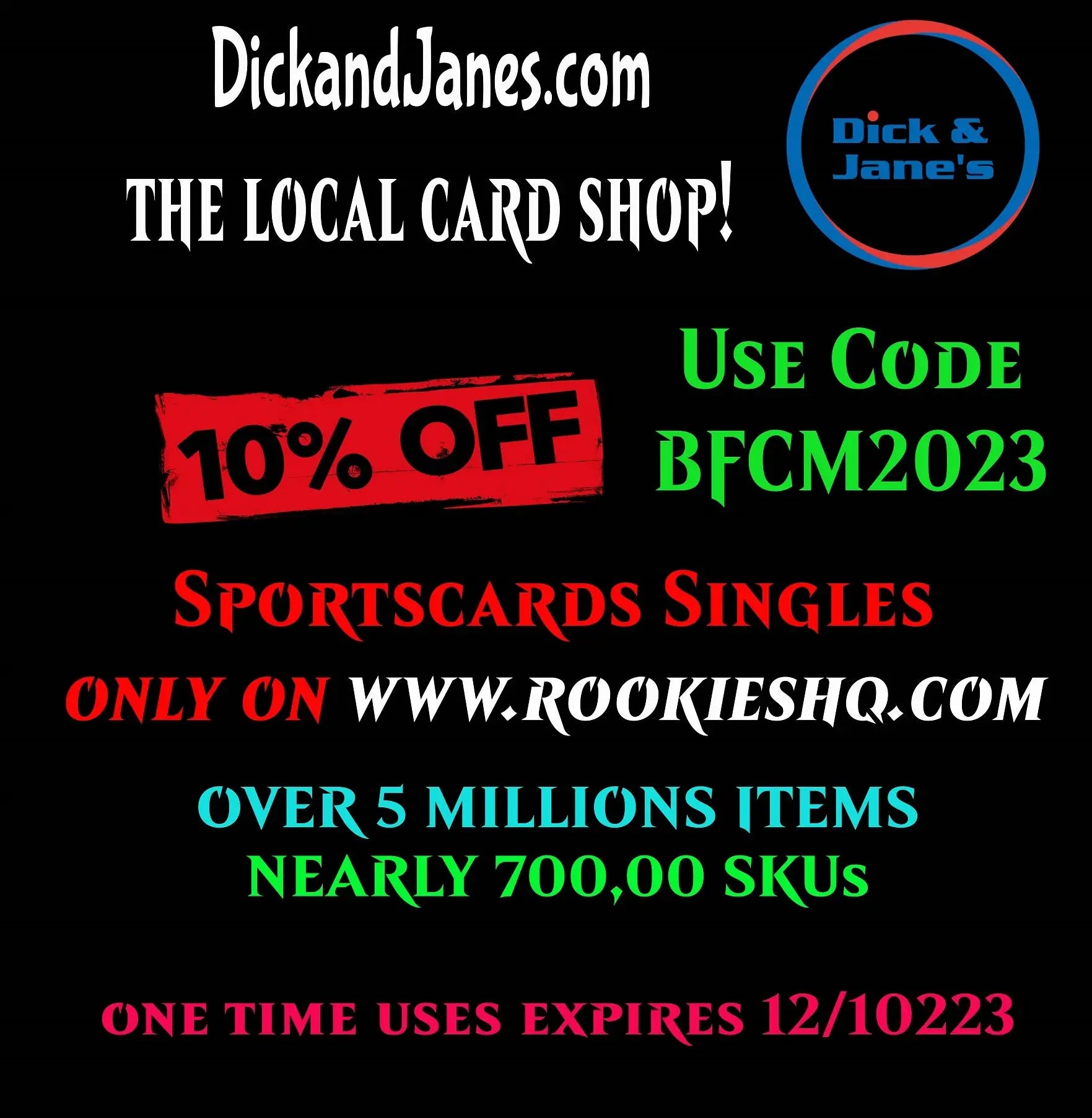 Save 10% on EVERY Single Card Online