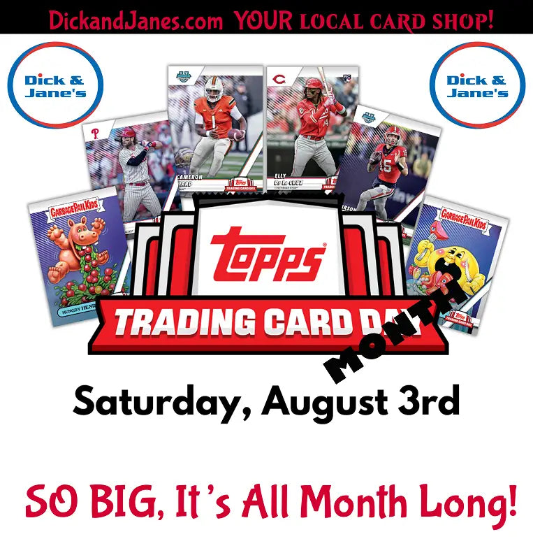 The Hobby Celebration Returns - TRADING CARD DAY err Month (FREE BLASTER?)