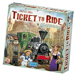 Ticket to Ride Germany plus a few other games