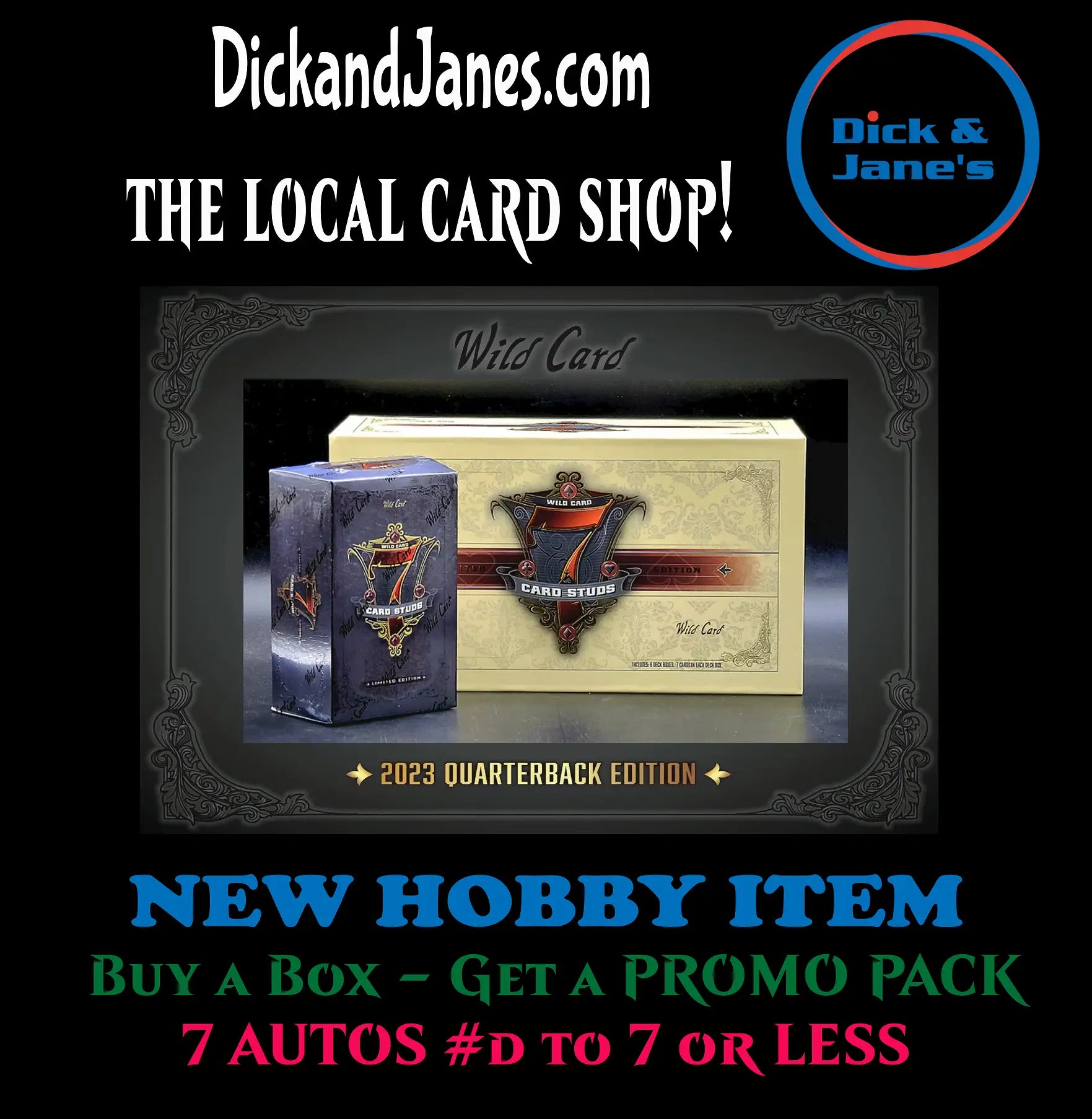 WE ARE PLEASED TO ANNOUNCE.... WILD CARD!