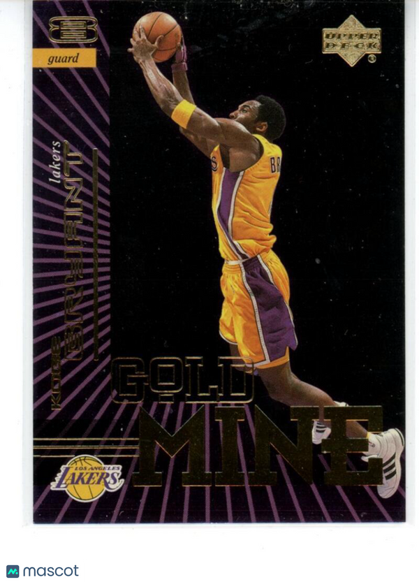 1999-00 Upper Deck Gold Reserve Gold Mine #R1 Kobe Bryant Lakers NM-MT