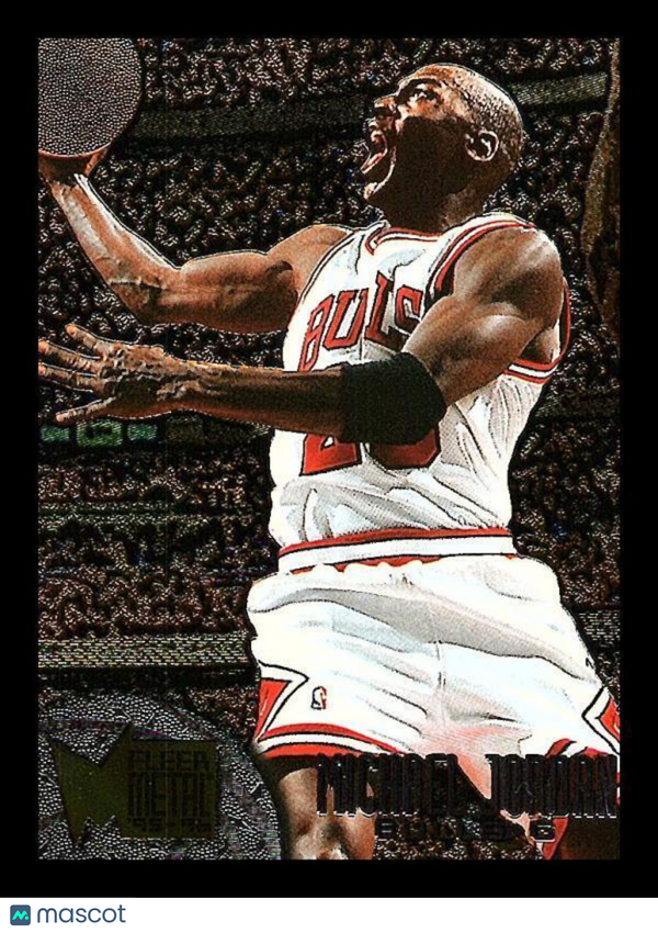 1995-96 Fleer Metal #13 Michael Jordan Bulls NM-MT