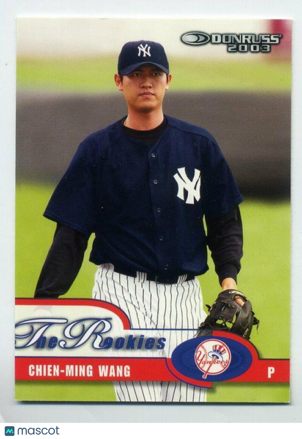 2003 Donruss Rookies and Traded #15 Chien-Ming Wang Yankees NM-MT (RC - Rookie C