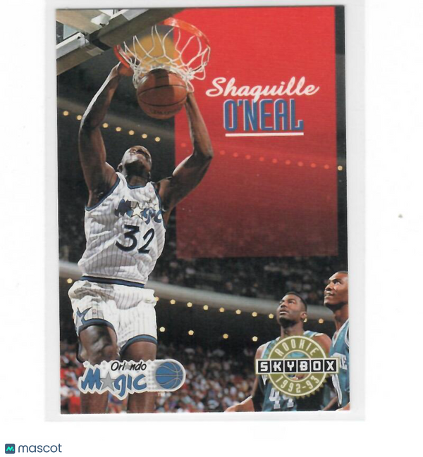 1992-93 SkyBox #382 Shaquille O'Neal Magic NM-MT (RC - Rookie Card) (SP - Short