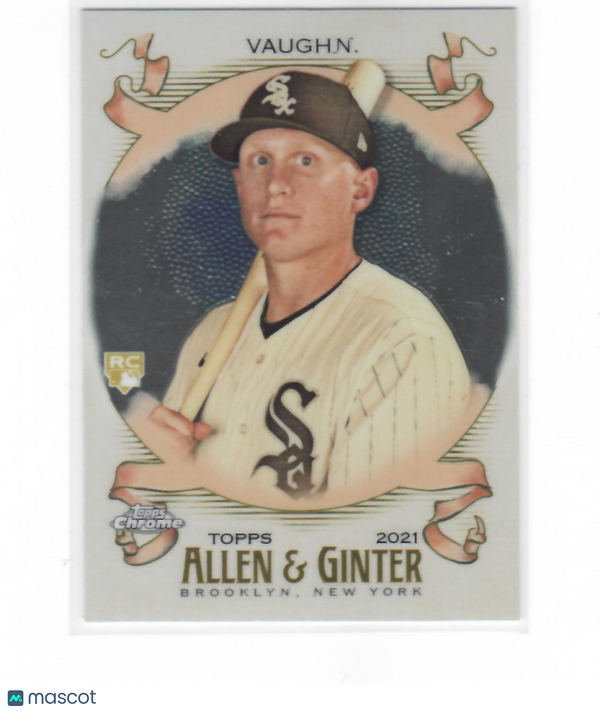 2021 Allen and Ginter Chrome #218 Andrew Vaughn White Sox NM-MT (RC - Rookie Car