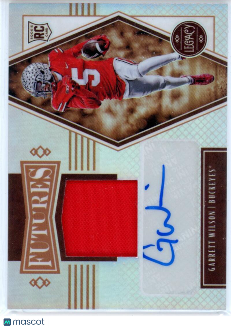 2022 Panini Legacy Futures Patch Autographs Silver