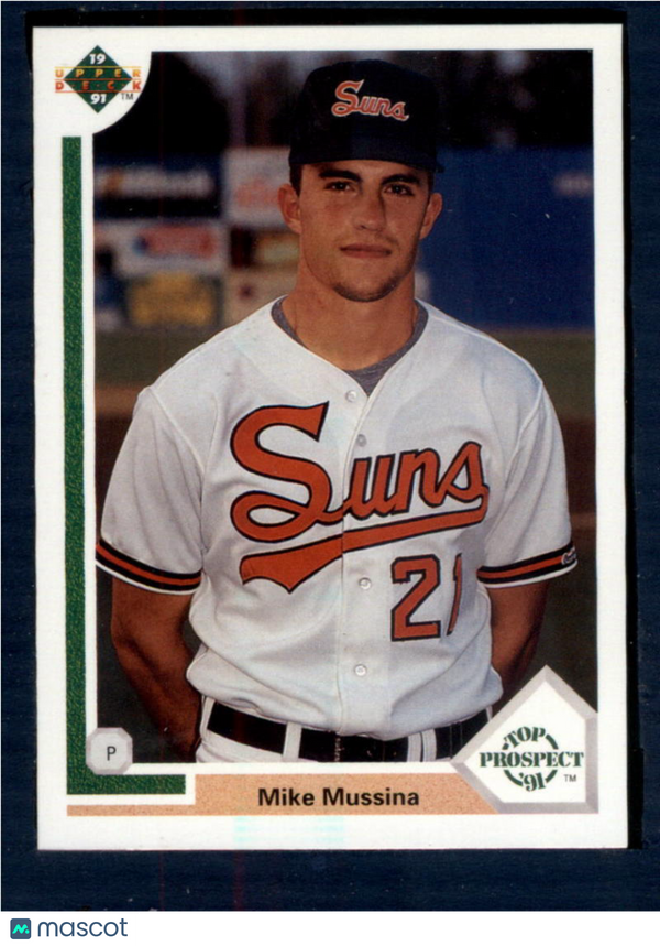 1991 Upper Deck #65 Mike Mussina Orioles NM-MT (RC - Rookie Card)