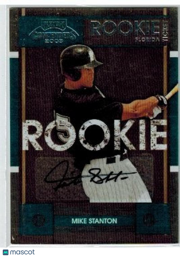2008 Playoff Contenders #109 Mike Giancarlo Stanton RC AU - Yankees Rookie Auto