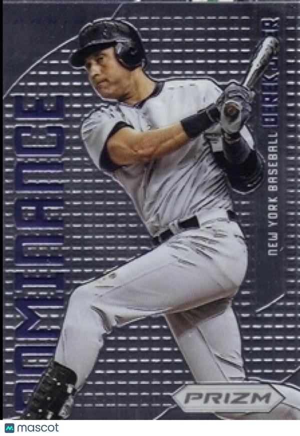 2012 Panini Prizm Dominance Prizms #8 Derek Jeter Yankees NM-MT