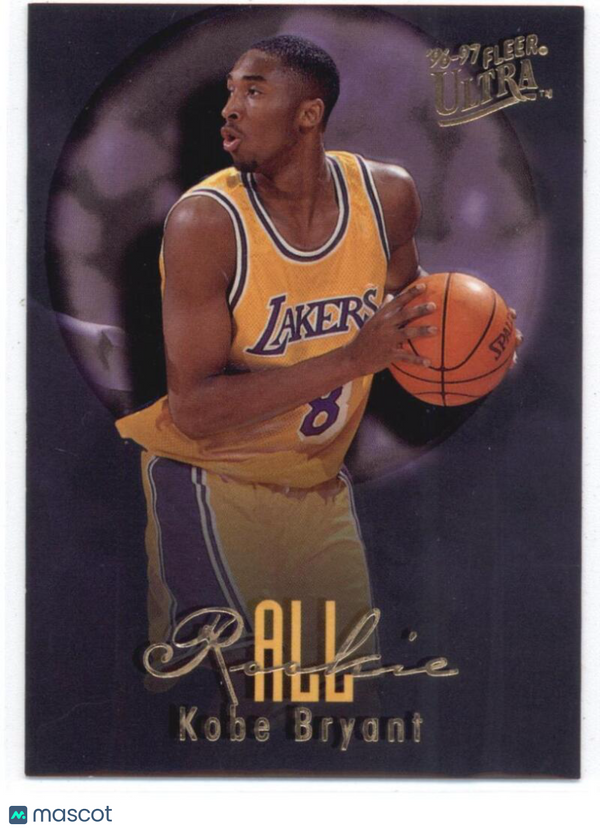 1996-97 Fleer Ultra All-Rookie #3 Kobe Bryant Lakers NM-MT