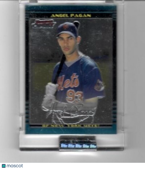 2002 Bowman Chrome #159 Angel Pagan Mets NM-MT (RC - Rookie Card) (SP - Short Pr