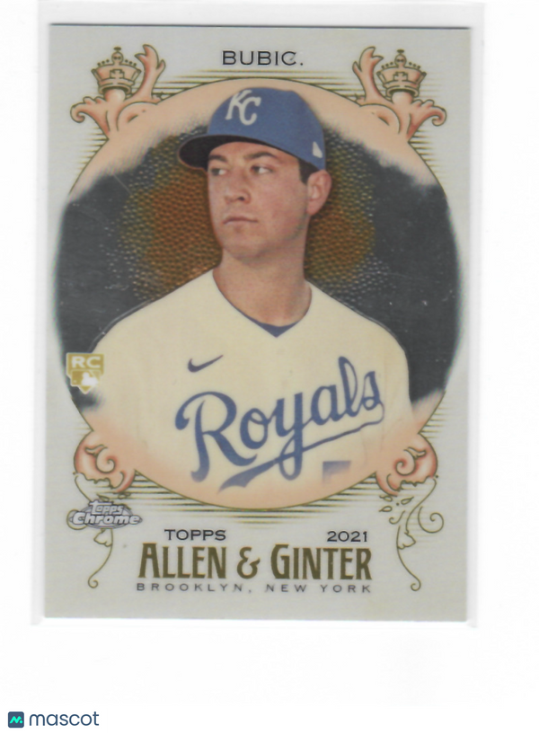 2021 Allen and Ginter Chrome #135 Kris Bubic Royals NM-MT (RC - Rookie Card)