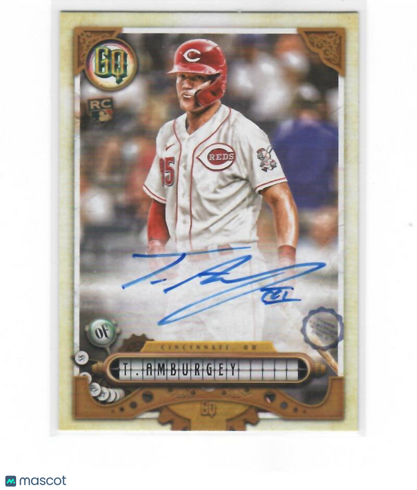 2022 Topps Gypsy Queen Autographs #GQA-TA Trey Amburgey Reds NM-MT (Autographed)
