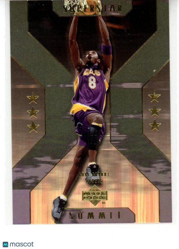 2001-02 Upper Deck Superstar Summit #SS1 Kobe Bryant Lakers NM-MT