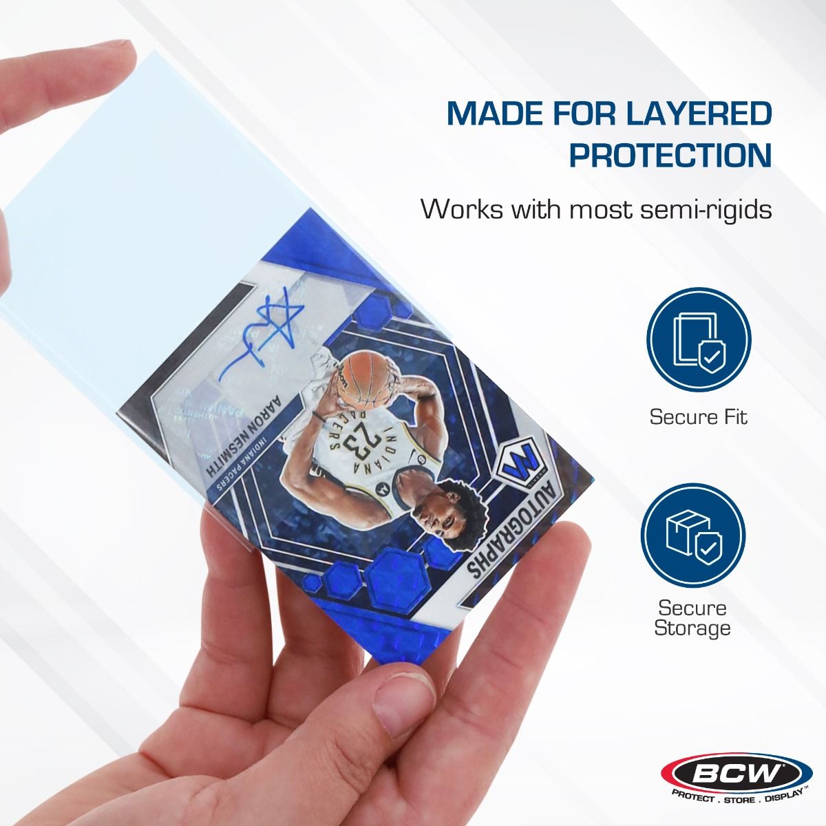 BCW Standard Card Sleeves with Tab (In Store Only)