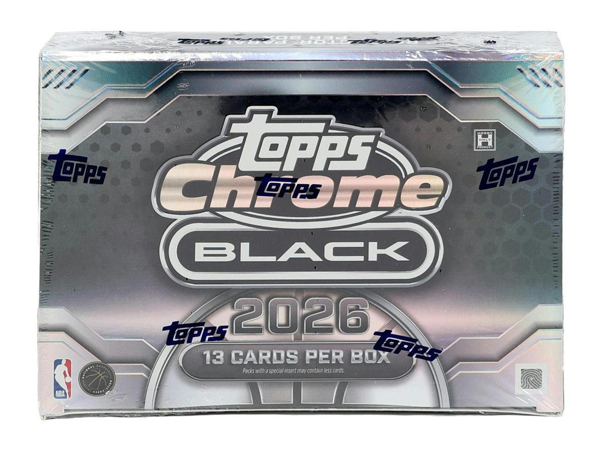 2025/26 Topps Chrome Black Basketball Hobby Box