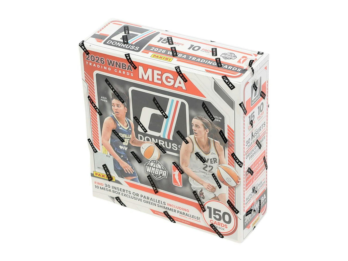 2026 Panini Donruss WNBA Basketball Mega Box (Green Shimmers)