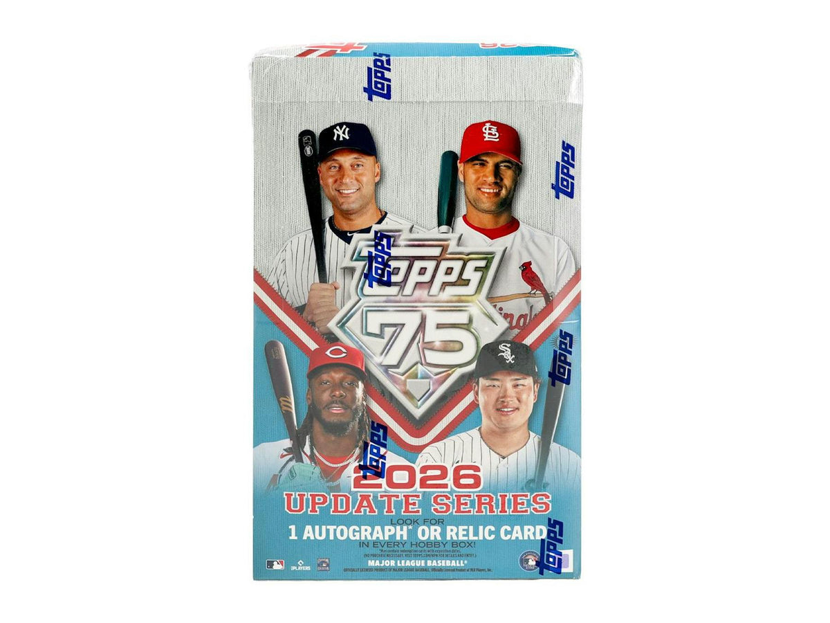 2026 Topps Update Series Baseball Hobby Box (1 Auto or 1 Relic)