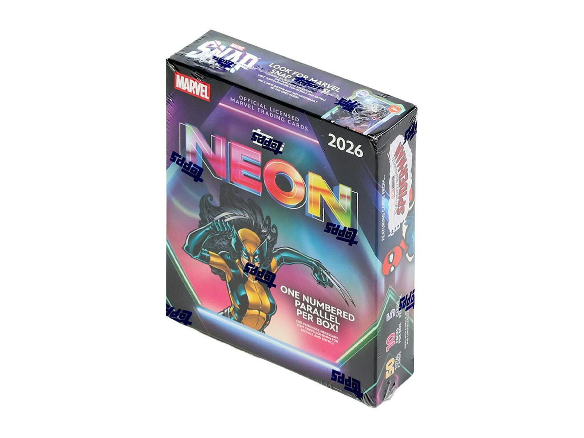 2026 Topps Marvel Neon Mega Box