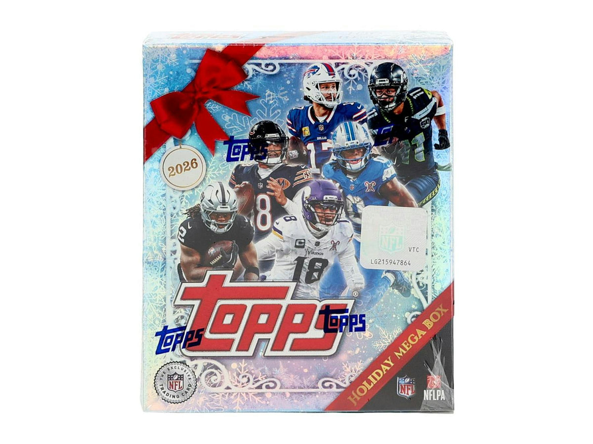 2026 Topps Holiday Football Mega Box - Christmas Edition