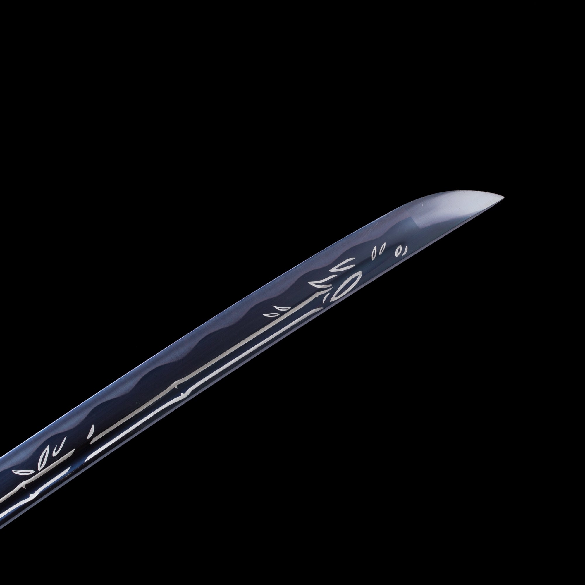 Handmade Japanese Katana Sword 1045 Carbon Steel With Red Scabbard