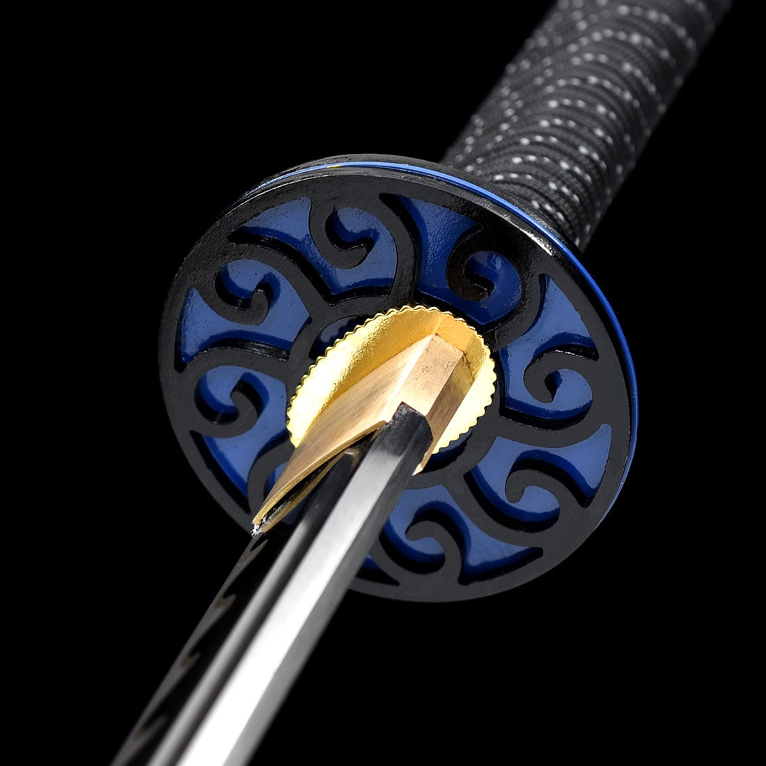Handmade Japanese Samurai Sword With Leather Saya