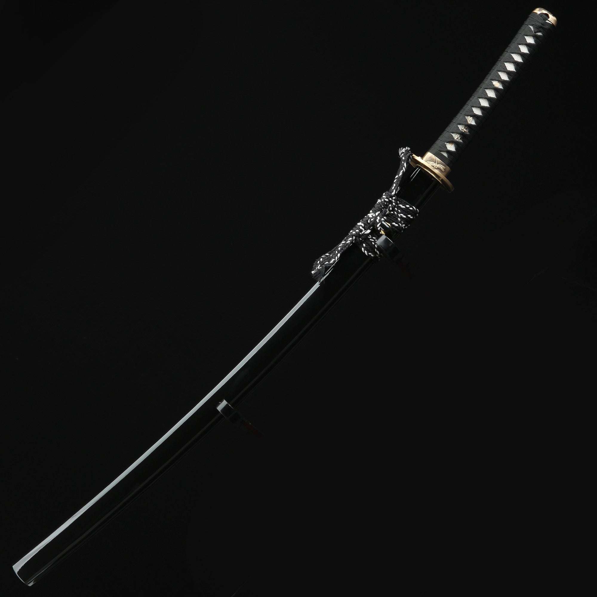 Handmade Real Japanese Katana Sword Damascus Steel Full Tang