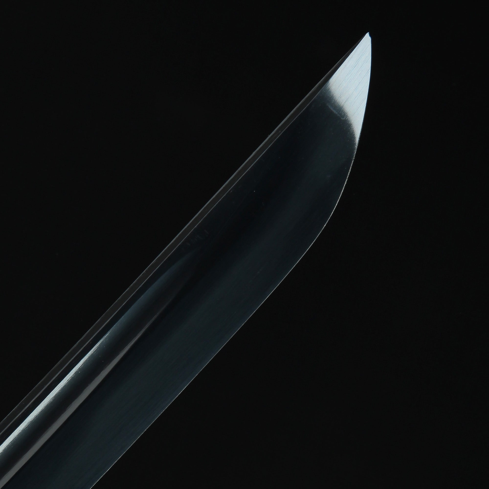 Handmade Japanese Obsidian Katana With Black Blade And Strap