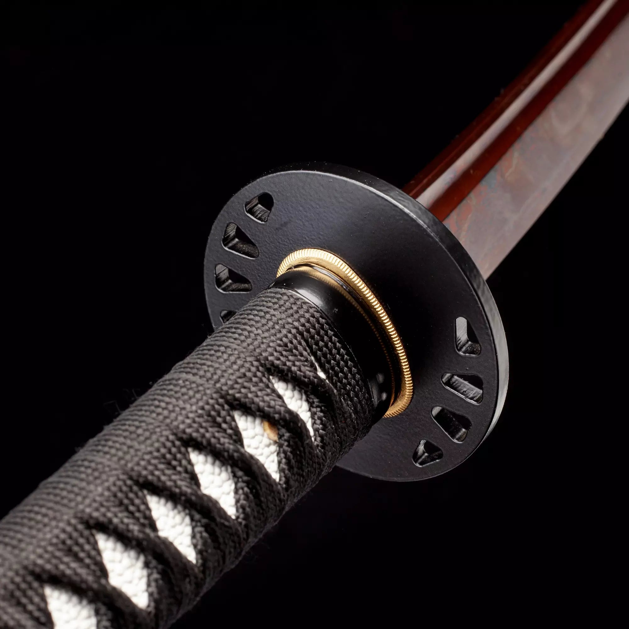 Handmade Hattori Hanzo Kill Bill Beatrix Kiddo's Katana Sword With Red Blade