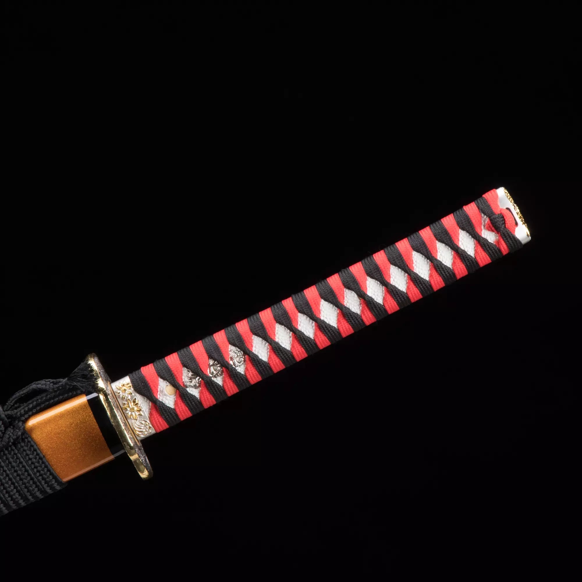 Handmade Japanese Katana Sword High Manganese Steel With Blue Blade