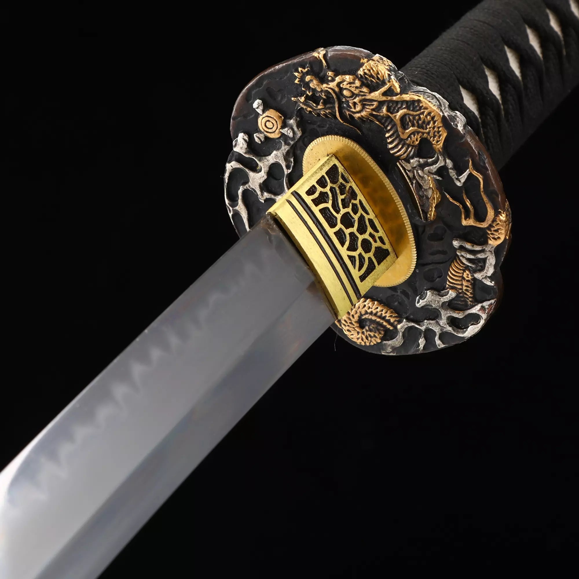 Handmade Premium Japanese Katana Sword Clay Tempered