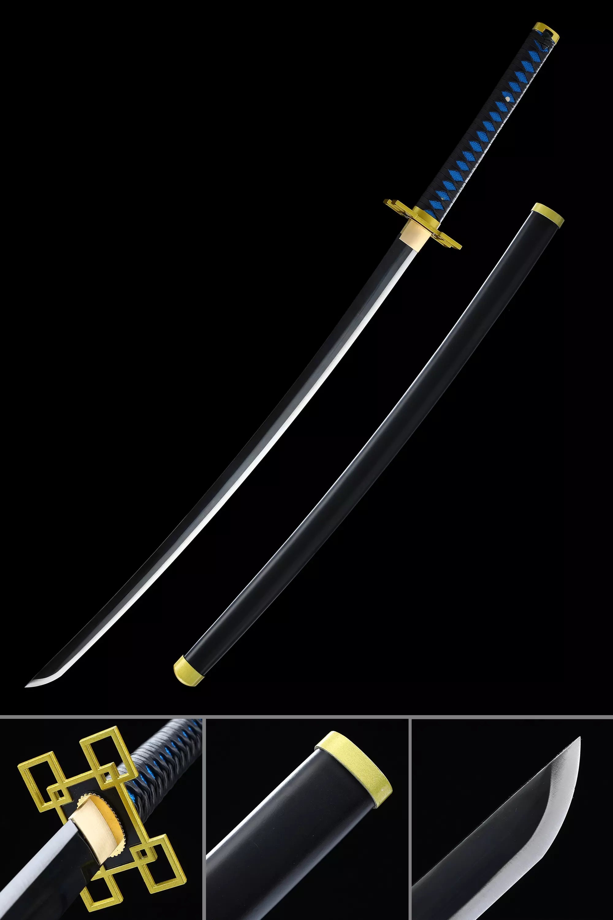 Rengoku Sword  Kyojuro Rengoku's Sword, Demon Slayer Sword, Kimetsu No  Yaiba Sword - Nichirin Sword - TrueKatana