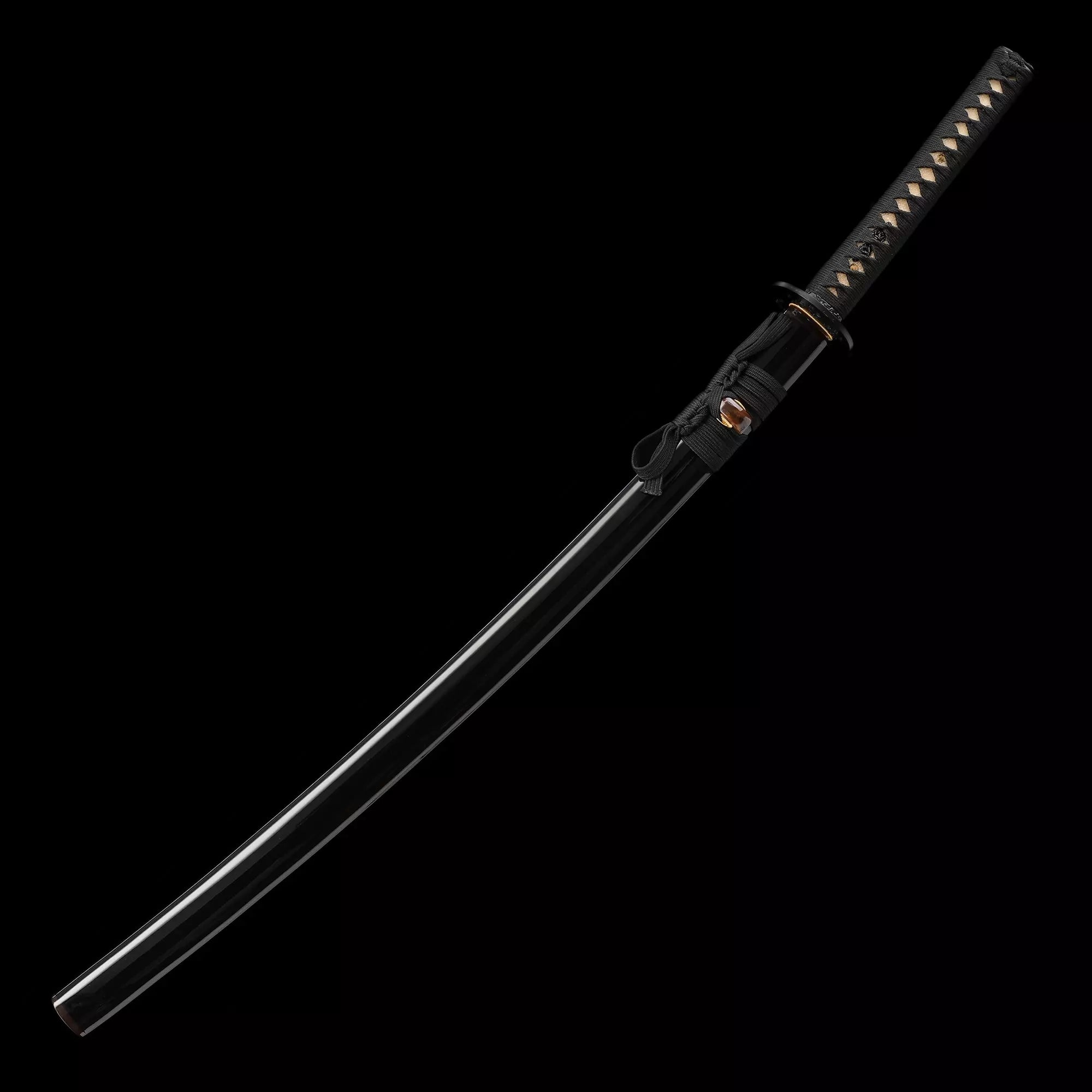 Tk Classic Series (影の戦士) High-standard Black Katana Samurai Swords