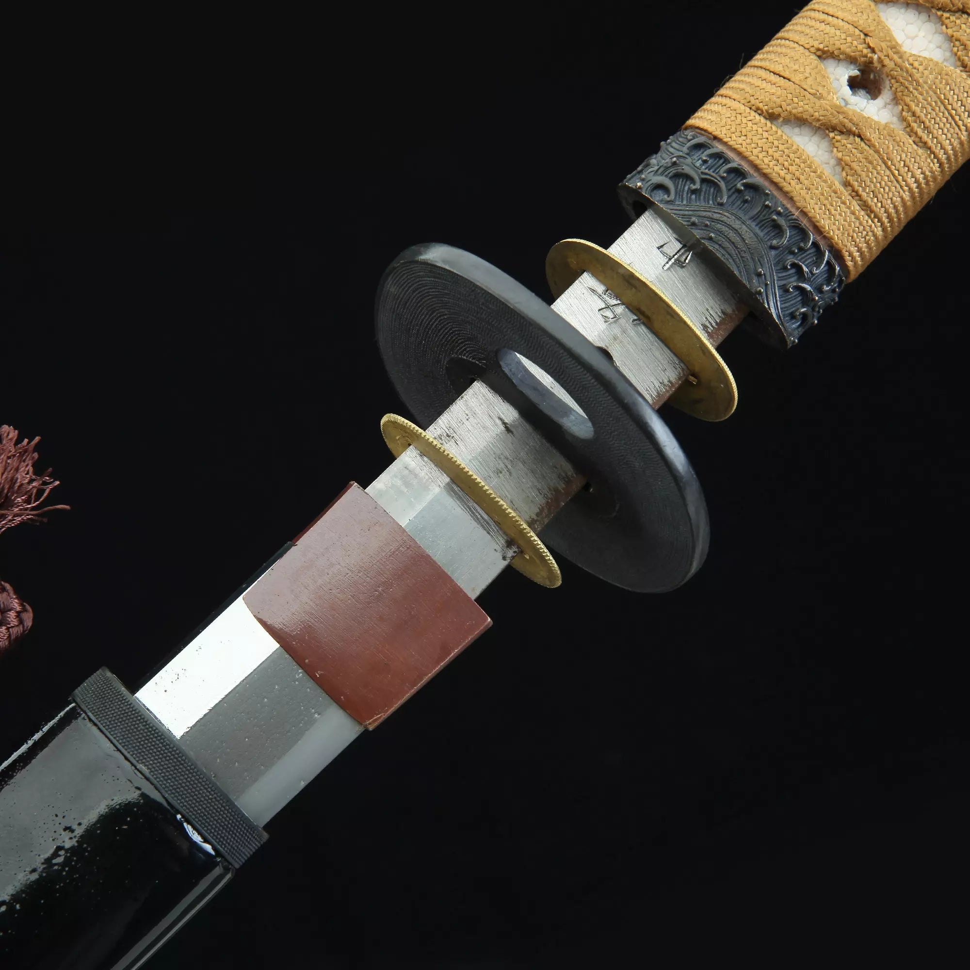 High-performance Japanese Katana Sword Tamahagane Steel
