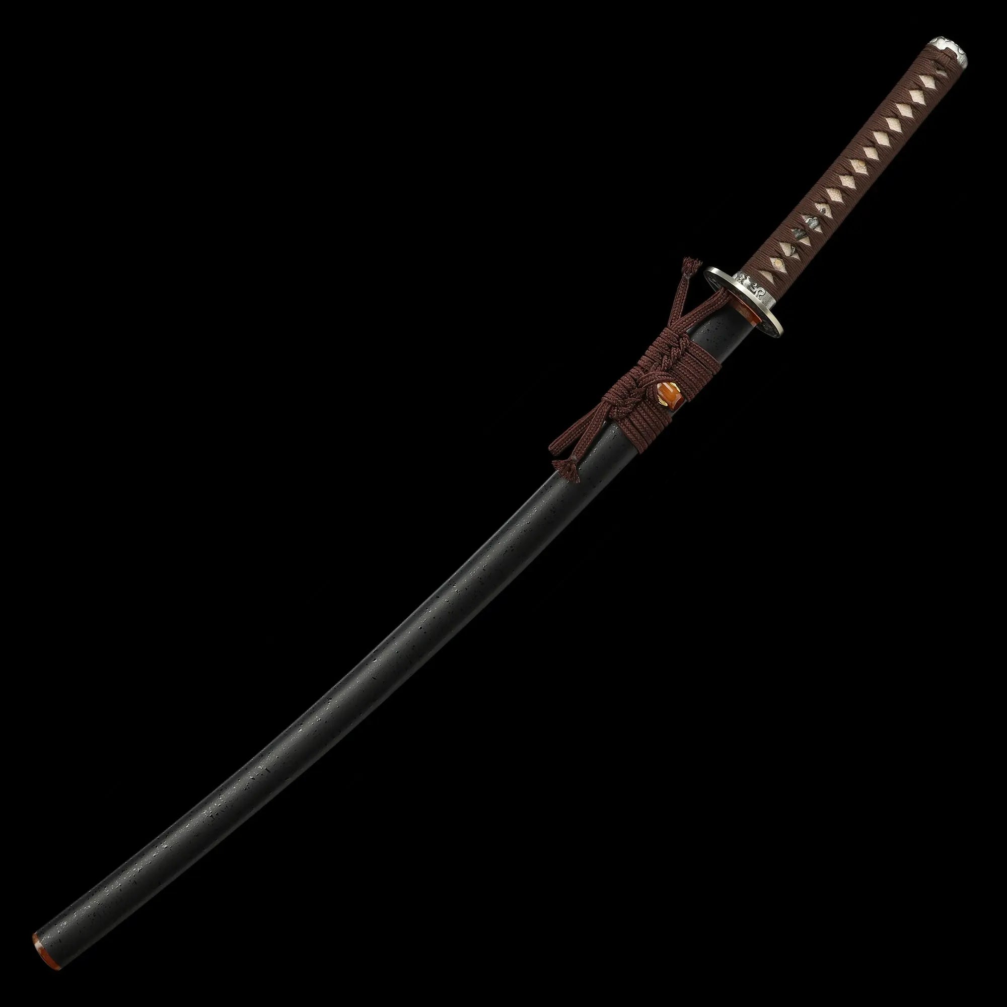 High-performance Japanese Katana Sword With Folded Melaleuca Steel Blade