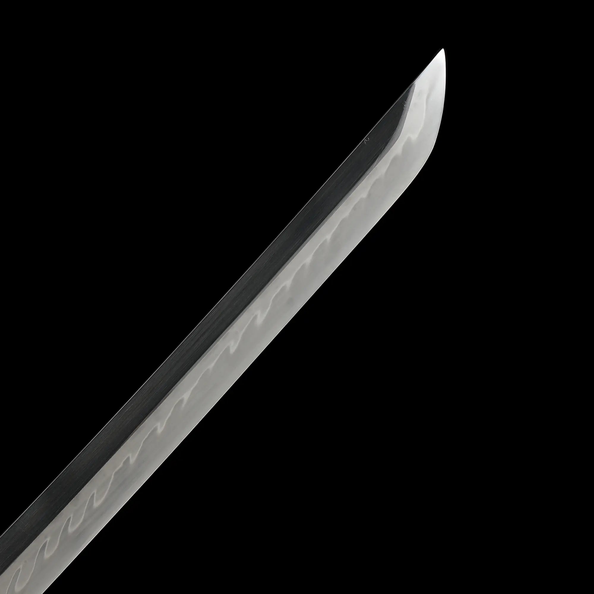 Handmade Japanese Full Tang Sword T10 Carbon Steel With Hamon Blade