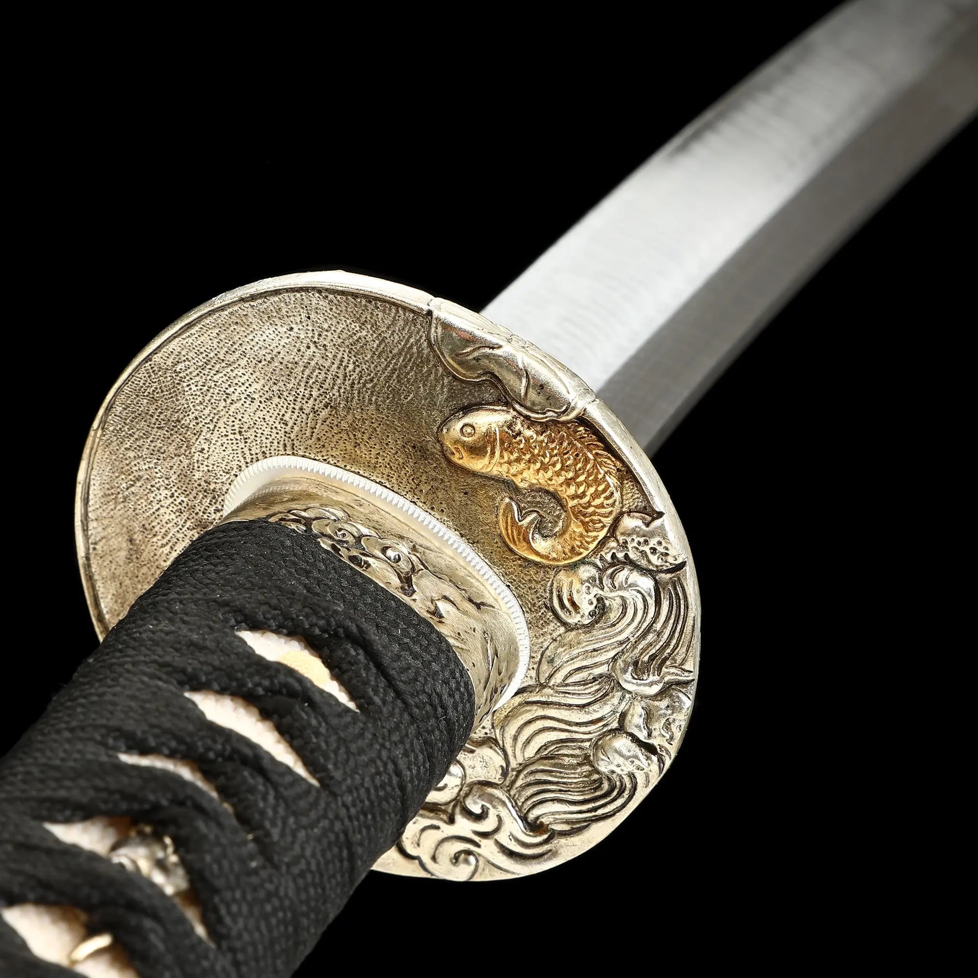 High-performance Full Tang Japanese Katana Sword With Damascus Steel Blade