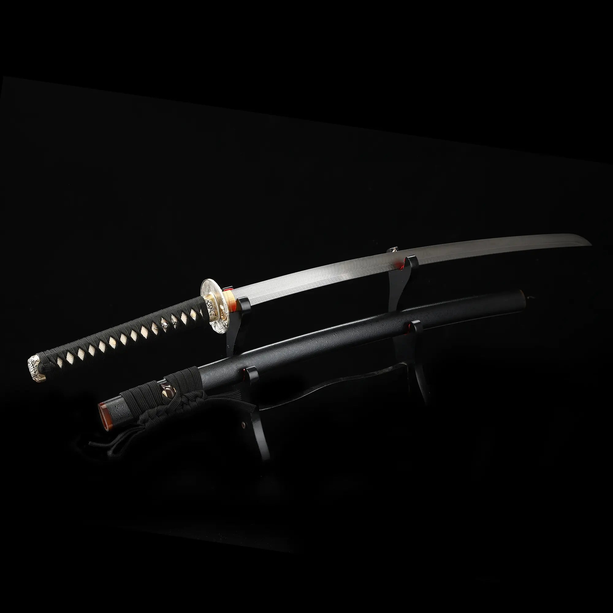 High-performance Full Tang Japanese Katana Sword With Damascus Steel Blade