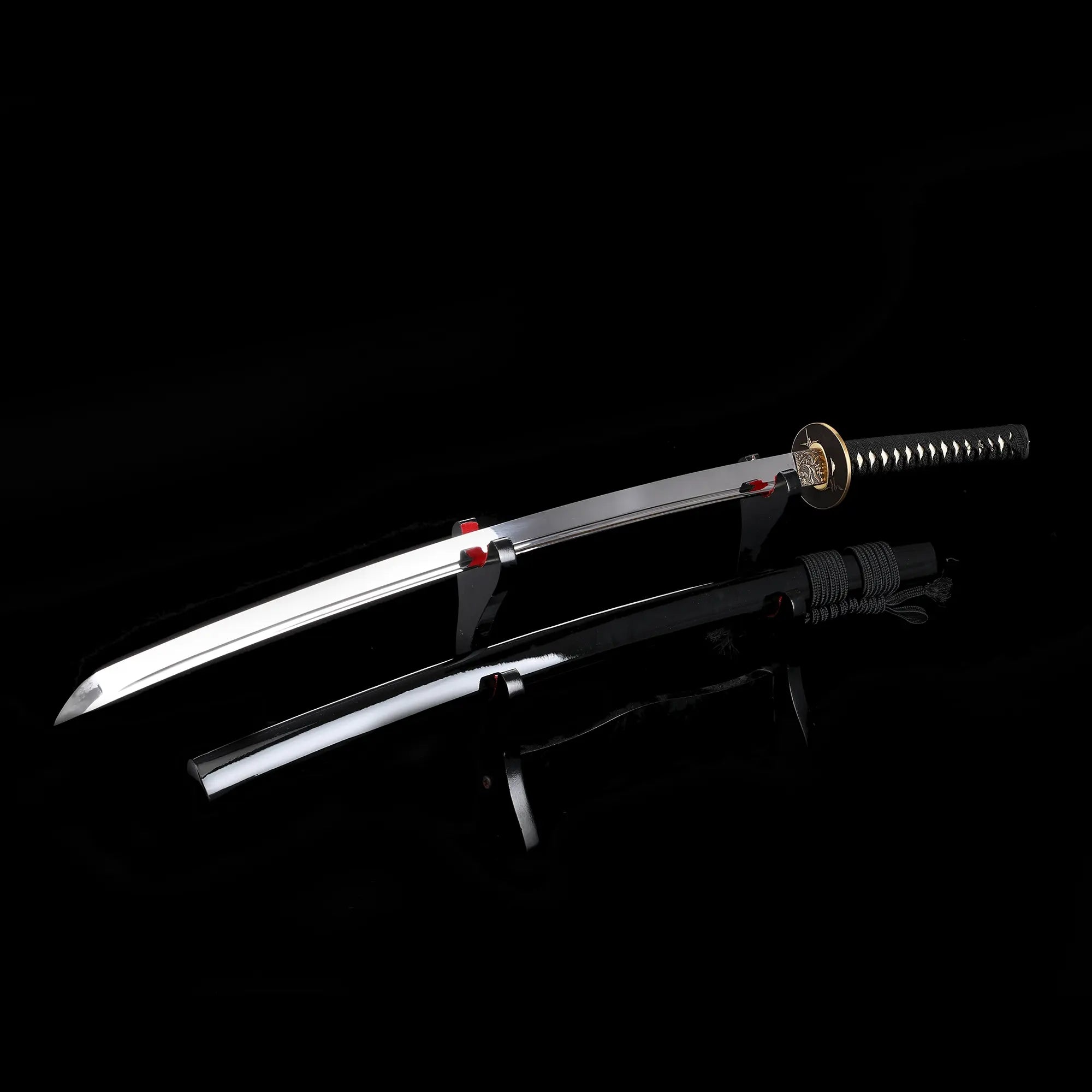 Handmade Japanese Katana Sword 1095 Carbon Steel With Hand-sharpened Blade