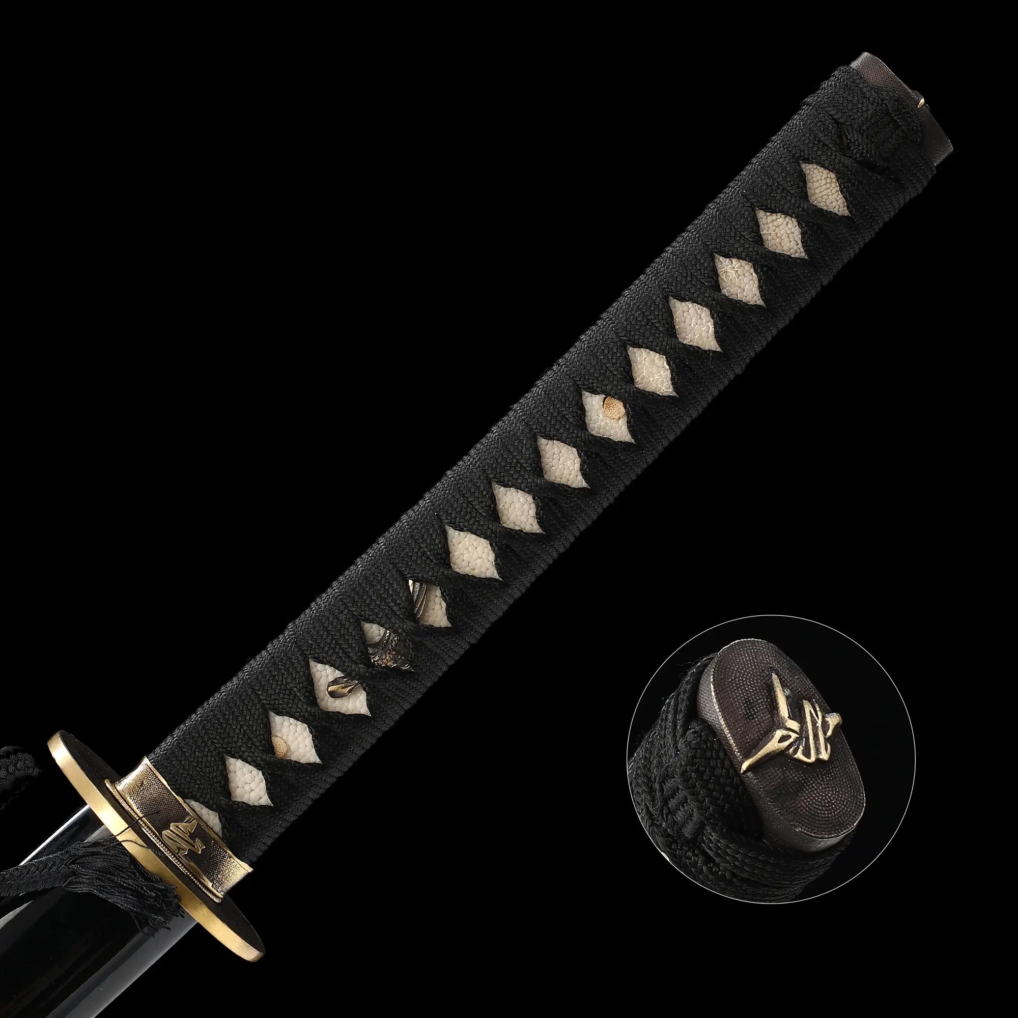 Handmade Japanese Katana Sword 1095 Carbon Steel With Hand-sharpened Blade